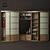 Modern Sliding Door Wardrobe 3D model small image 1