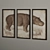 Timothy Oulton Triptych Canvas: 59cm x 130cm x 3cm 3D model small image 1