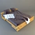 Coastal Bamboo Bed 3D model small image 1