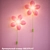 Sweet Petal Pink Wall Light 3D model small image 1