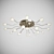 Colosseo ORNELLA 70401-25C Chandelier 3D model small image 1