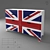 British Flag Dresser 3D model small image 1
