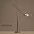 Vintage Steel Pharmacy Floor Lamp 3D model small image 2