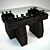 Rail Yard Studios: Table of Textured Rails 3D model small image 1