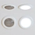 No-Cut Ceiling Light: White Spot 3D model small image 1