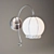 Elegant Venice Sconce - A2106AP-1WH 3D model small image 1