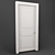 Elegant Classic Door 3D model small image 1