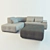 Modern New York Sofa: Factory Direct 3D model small image 1