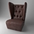 Elevate Your Space with Giorgio Chair 3D model small image 1