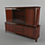 Vintage Sideboard from the 50s 3D model small image 1