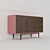 Mid-Century Danish Dresser 3D model small image 1