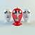 Elegant Fornasetti Vases: Timeless Art 3D model small image 1