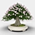 Miniature Bonsai Tree: 60cm Height 3D model small image 1