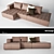 Modern Mezzo Sofa 3D model small image 1