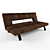 Foldable Sofa Bed 3D model small image 1