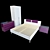 METIS Plus: The Ultimate Bedroom 3D model small image 1