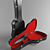 Animated Open Guitar Case 3D model small image 1