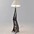 Shelf Floor Lamp - Stylish and Functional 3D model small image 1