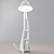 Shelf Floor Lamp - Stylish and Functional 3D model small image 2