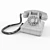 Vintage Telephone 3D model small image 2