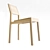 Birch Wood Chair by Smirnova Marina 3D model small image 1