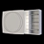 Kueco Palais Mirrored Wardrobe 3D model small image 4