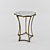 Stellar Gold Leaf Side Table 3D model small image 1