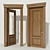 Elegant Classic Doors 3D model small image 1