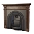 Classic and Elegant Stovax Regency Fireplace 3D model small image 2