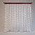 Elegant Tulle with Curtain Rod 3D model small image 1