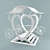 Elegant Coach Lovers Icon 3D model small image 1