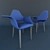 Modern Arm Chair 3D model small image 1