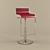 Elegant Bar Stool 3D model small image 2