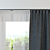 Contemporary Curtain: 3D-Rendered Elegance 3D model small image 3