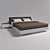 Sleek Bridge Bed by MisuraEmme 3D model small image 1