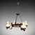Arte Lamp Legno: Elegant Vintage Floor Lamp 3D model small image 1