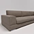 Glamorous Italian Sofa by CTS Salotti 3D model small image 2