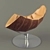 Elegant Fjords Shelley Chair: Ultimate Comfort & Style 3D model small image 1