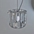 Elegant Charlotte Pendant Light 3D model small image 2