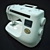 Brother RS-36: The Ultimate Sewing Machine 3D model small image 1