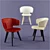 Elegant Taormina Tindari Chair 3D model small image 1