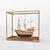 Exquisite Handcrafted Ship Model 3D model small image 1