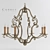 Curay Montecristo 5-Light Chandelier 3D model small image 1