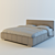 Elegant Scarlet 180 cm Bed 3D model small image 1