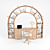 GOLDLINE ONDA Desk Set 3D model small image 3