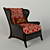  Handcrafted Hancock&Moor Armchair 3D model small image 1