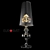 Chrome and Black Table Lamp 3D model small image 1