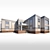 Modern Style Cottage: Detailed Design, Vented Façade 3D model small image 1