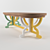 Patchwork Paper Table by Studio Job 3D model small image 1