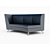 Elegant Office Sofa 3D model small image 1